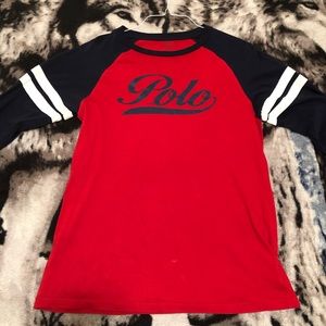 Ralph Lauren boys baseball shirt
